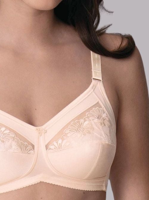 Anita Leni Reggiseno Con Ferretto Morbido E Senza Cuciture, Coppe A Doppio Strato, Spalline Imbottite Larghe, Donna, Comodo Per Coppe Grandi