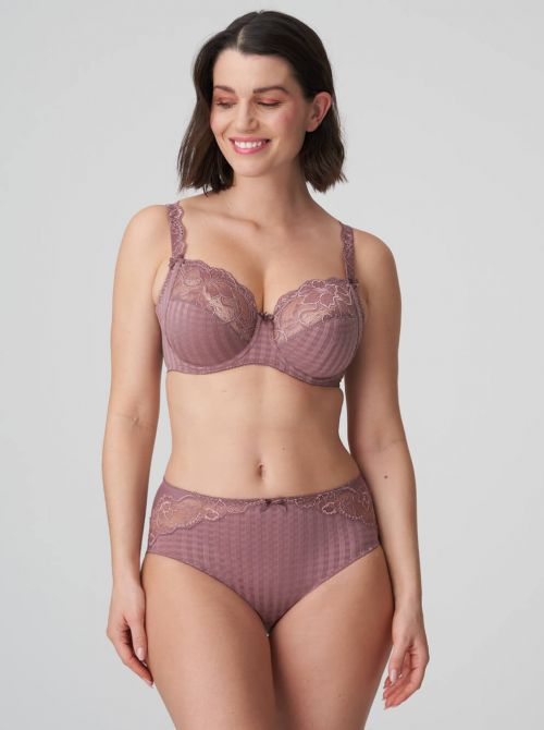 Madison Slip a vita alta, satin taupe PRIMADONNA