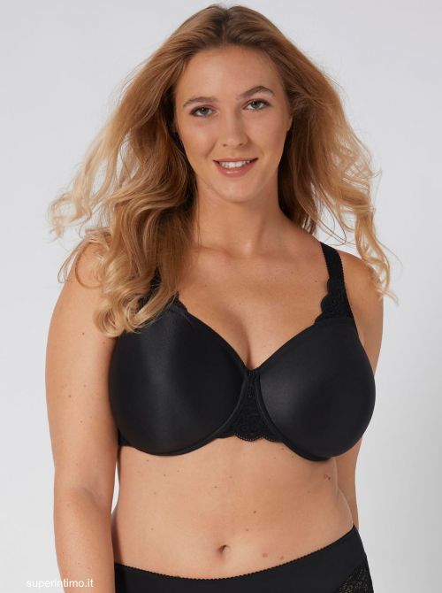 Amourette 300 W 01 wired reducer bra, black