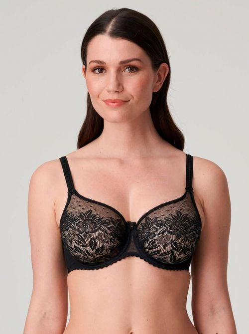 Divine Reggiseno con ferretto, nero