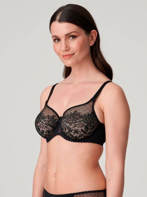 Divine Reggiseno con ferretto, nero