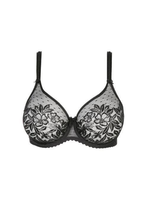 Divine Reggiseno con ferretto, nero