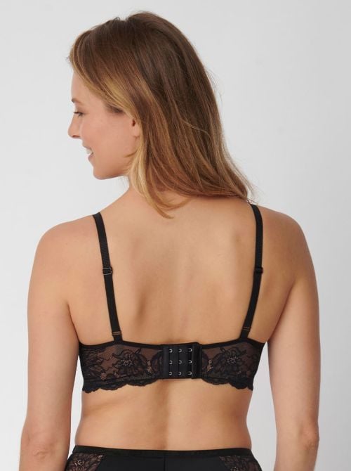 Amourette Charm N03, reggiseno bralette senza ferretto, nero