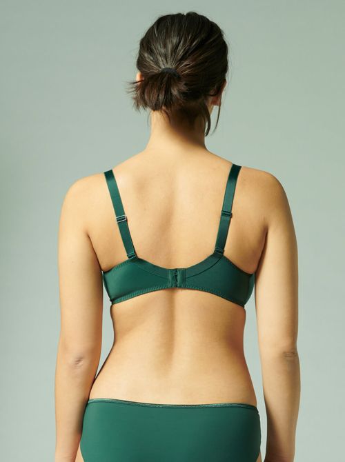 Andora Padded bra with Multiposition straps, green