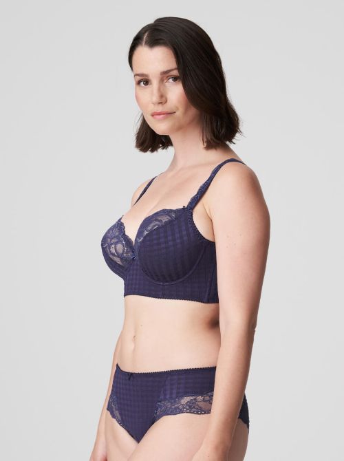 Madison bralette a balconcino, bleu bijou