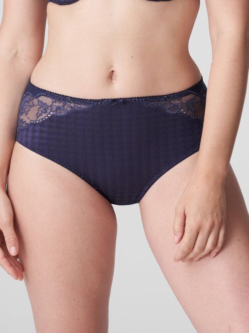 Madison Slip a vita alta, bleu bijou PRIMADONNA