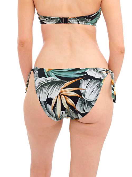 Bamboo Grove Jet Slip per Bikini con laccetti