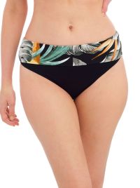 Bamboo Grove Jet High waist bikini bottoms