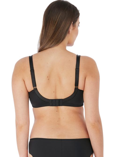 Ana Reggiseno con ferretto e supporto laterale, nero