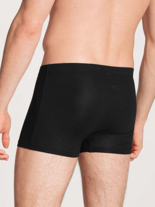 25660 Evolution Boxer corto in cotone ultra fine, nero