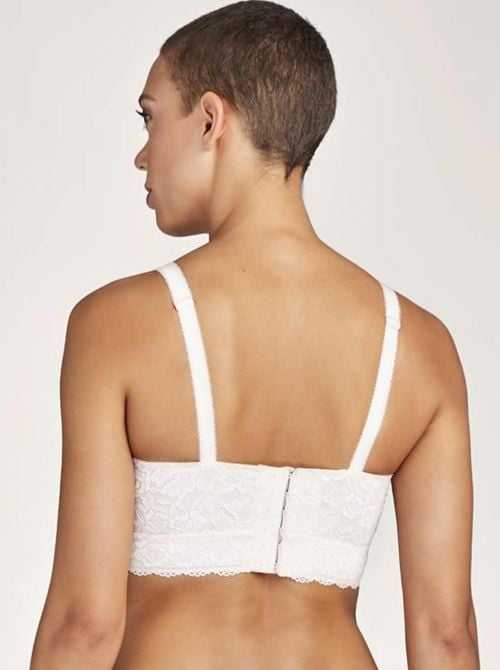 Rosessence Triangolo senza ferretto, bianco