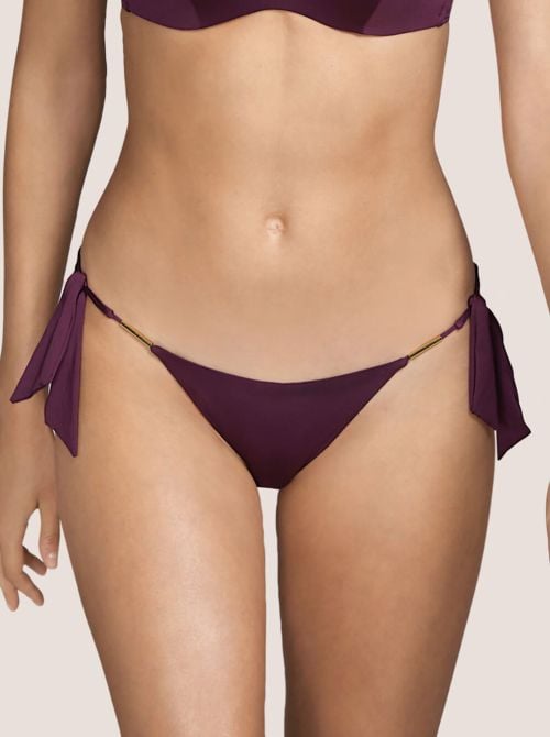 De Gouges slip con lacci laterali ANDRES SARDA SWIM