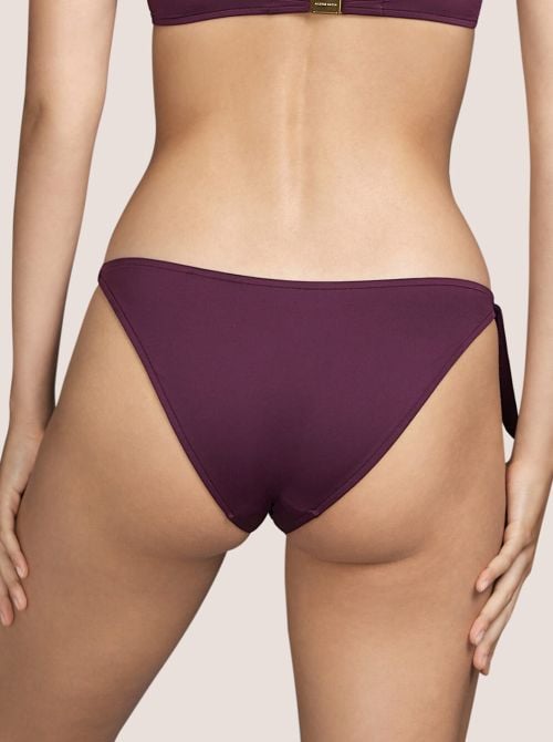 De Gouges slip con lacci laterali