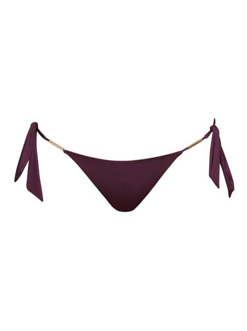 De Gouges slip con lacci laterali