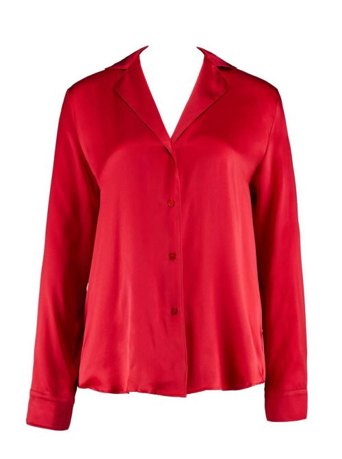 Toi mon Amour blouse, red