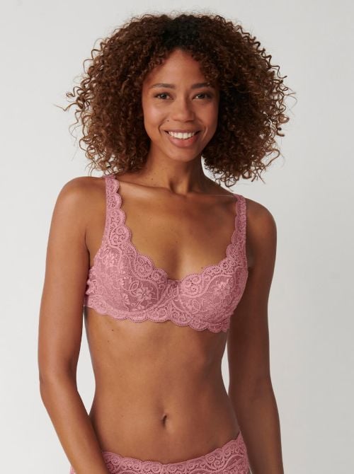 Amourette 300 WHP wired padded bra, pink