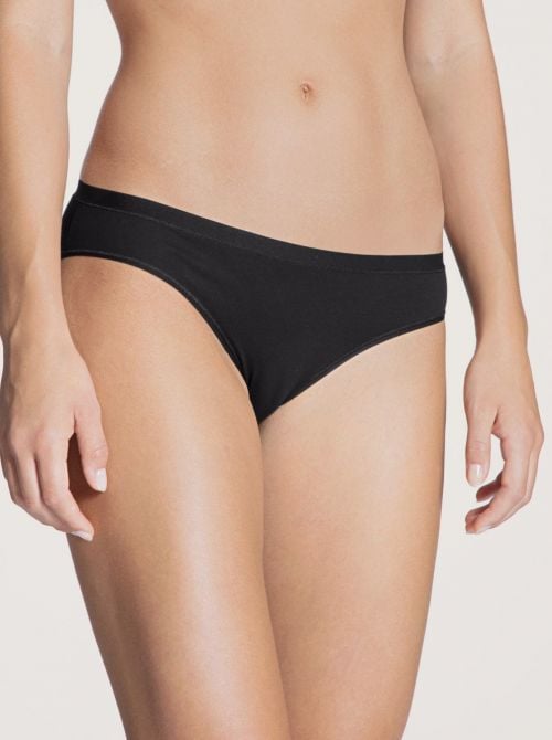 21075 Comfort slip, nero CALIDA