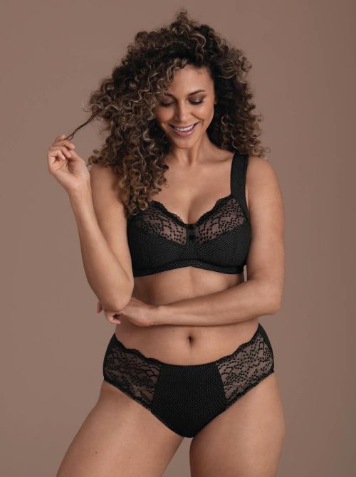 Orely reggiseno senza ferretto, nero