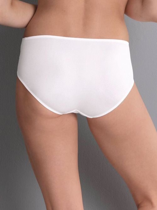 Orely slip a vita alta, bianco