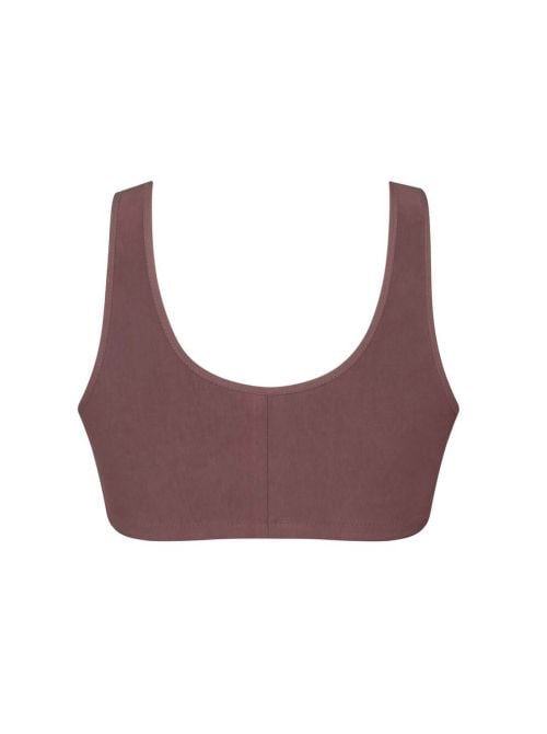 Hazel reggiseno in Cotone per protesi con chiusura anteriore, berry