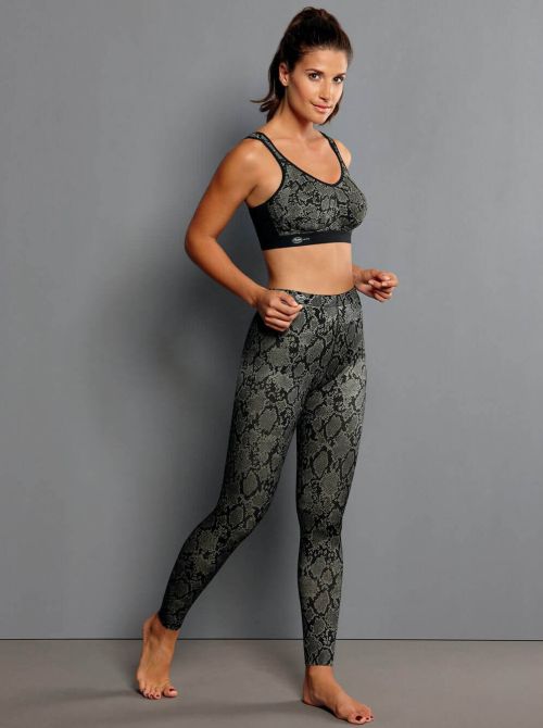 1696 Sport massage Leggings tonificanti, pitone