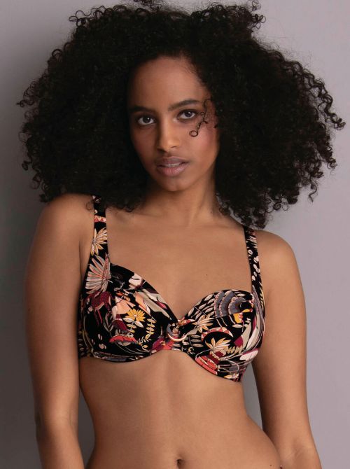 Hermine Reggiseno per Bikini, fantasia ROSA FAIA BEACHWEAR