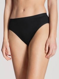 23102 Light - Slip in cotone mercerizzato, nero