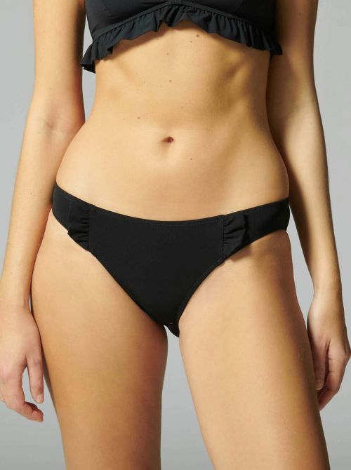 Bella bikini bottoms, black SIMONE PERELE BEACHWEAR