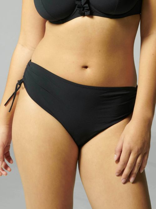 Bella bikini bottoms, black SIMONE PERELE BEACHWEAR