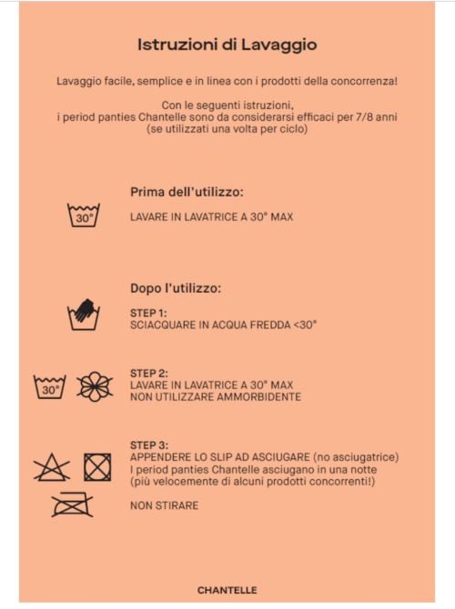 Life Period Slip Vita alta Ciclo Mestruale flusso abbondante o per perdite