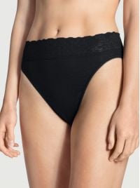 21901 Lycraspitze Slip fianco medio, nero