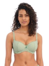 Check In reggiseno per bikini imbottito, khaki