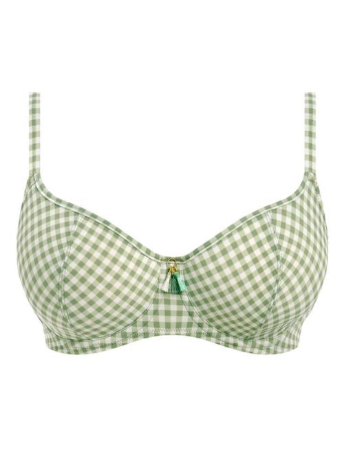 Check In reggiseno per bikini imbottito, khaki