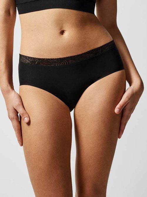 SoftStretch pizzo hipster taglia unica, nero CHANTELLE