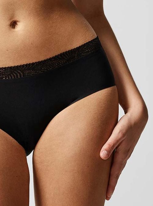 SoftStretch pizzo hipster taglia unica, nero CHANTELLE