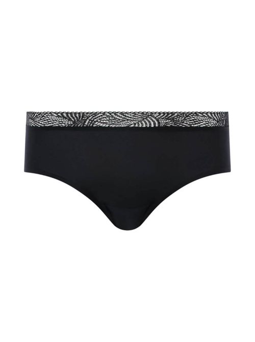 SoftStretch pizzo hipster taglia unica, nero
