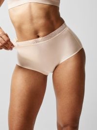 SoftStretch con pizzo coulotte taglia unica, nudo