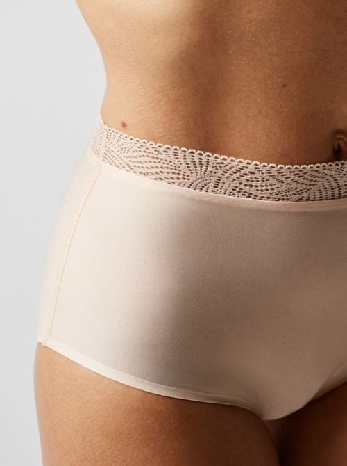 SoftStretch con pizzo coulotte taglia unica, nudo