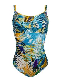 Evasion Jungle costume intero con ferretto, jungle aqua