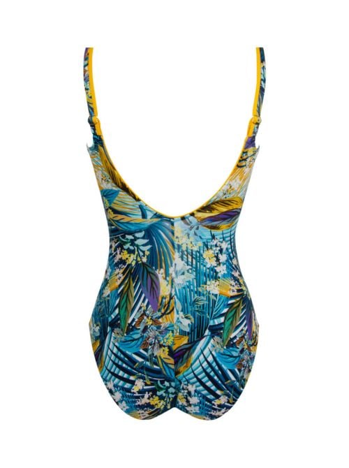 Evasion Jungle costume intero con ferretto, jungle aqua