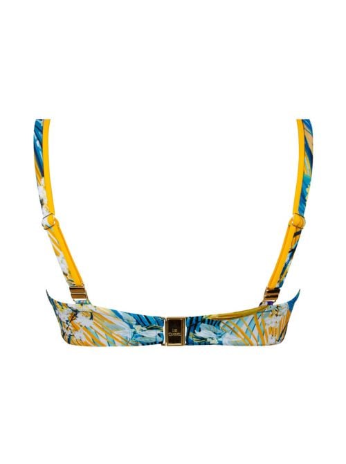 Evasion Jungle reggiseno con ferretto per bikini, jungle aqua
