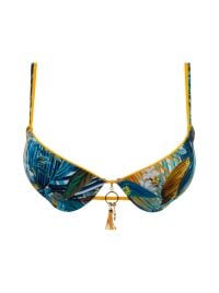 Evasion Jungle Reggiseno imbottito con ferretto, jungle aqua