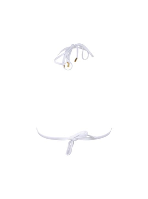 Chic Audace triangolo senza ferretto per bikini, bianco
