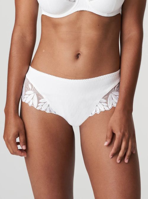 Orlando luxury thong, white