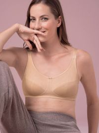 Robina 5792X no-wired mastectomy bra, desert