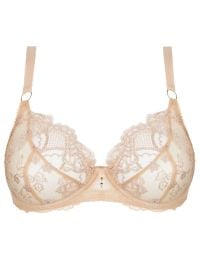 Sublime en Dentelle 3/4 balconette bra, nude