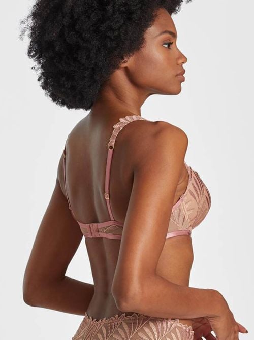 Sensory Illusion reggiseno imbottito, silk rose