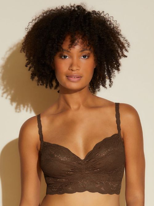 Never say never - Sweetie bralette without underwire, uno color