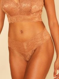 Never say never - Comfie lace thong, tre color