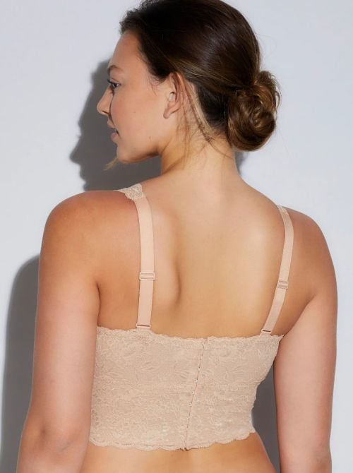Never say never - Curvy Plungie bralette senza ferretto, color sei COSABELLA
